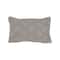 Hello Honey® Taupe Cotton Jacquard Lumbar Pillow